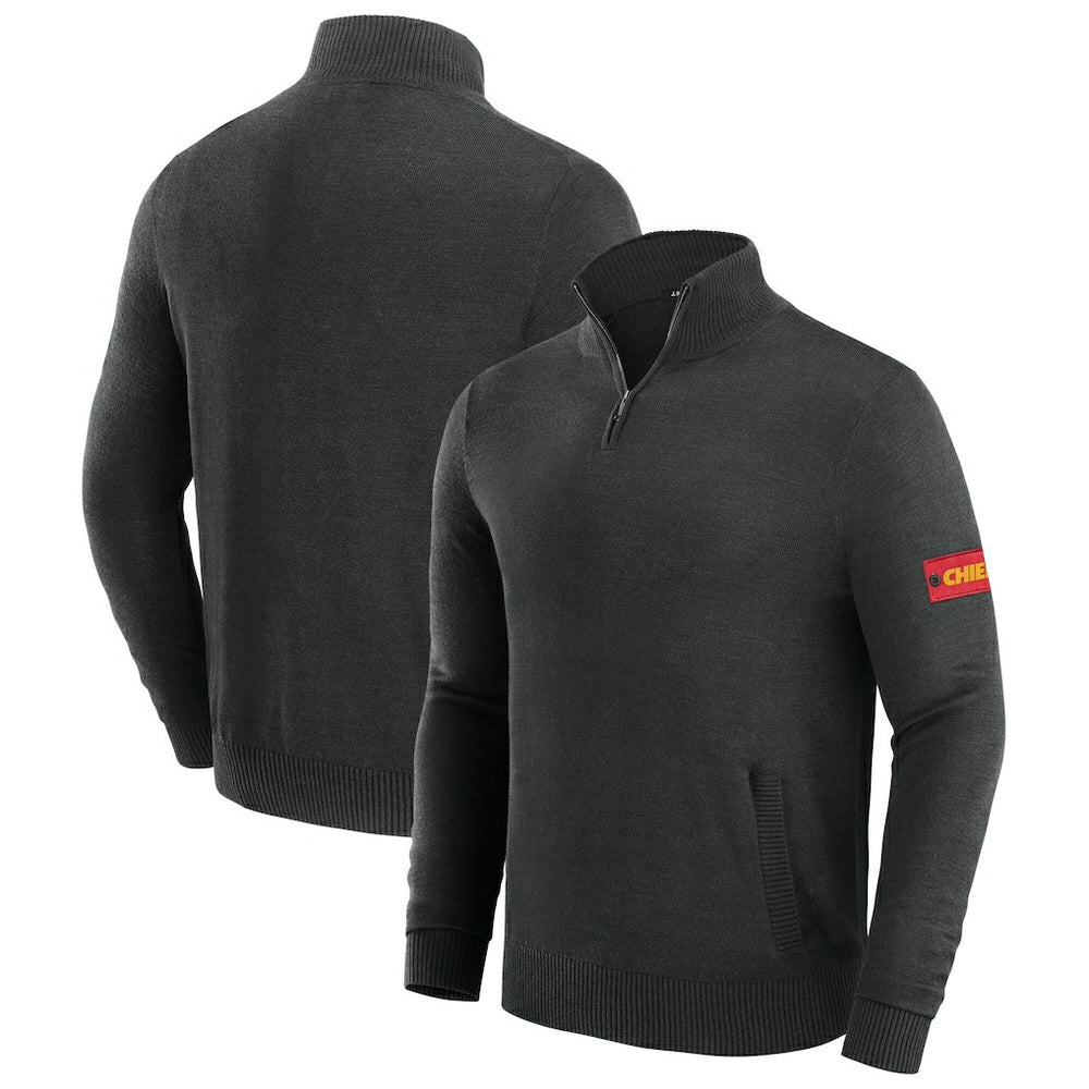 J. Palmer Franchise Quarter-Zip Sweater - Kansas City Chiefs