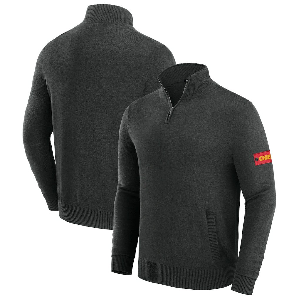 J. Palmer Franchise Quarter-Zip Sweater - Kansas City Chiefs