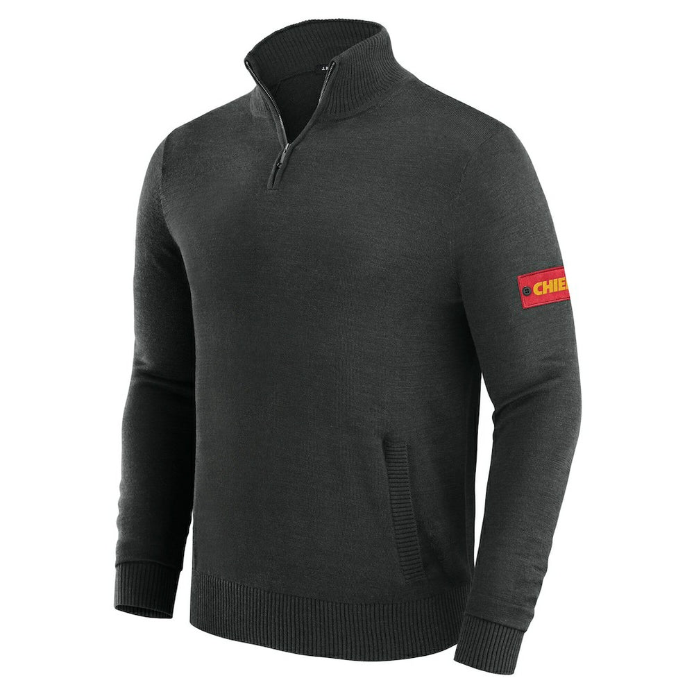 J. Palmer Franchise Quarter-Zip Sweater - Kansas City Chiefs