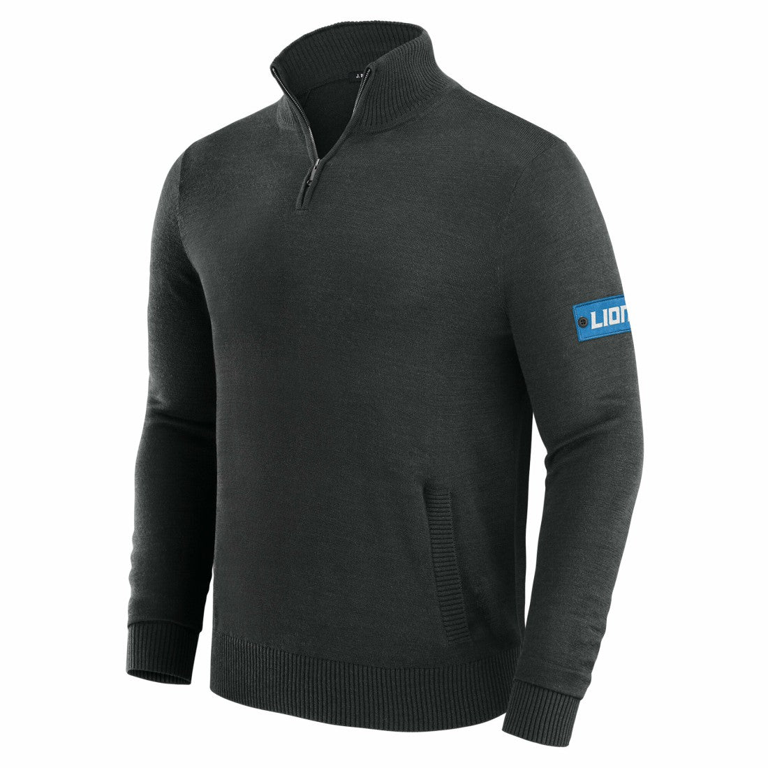 J. Palmer Franchise Quarter-Zip Sweater - Detroit Lions