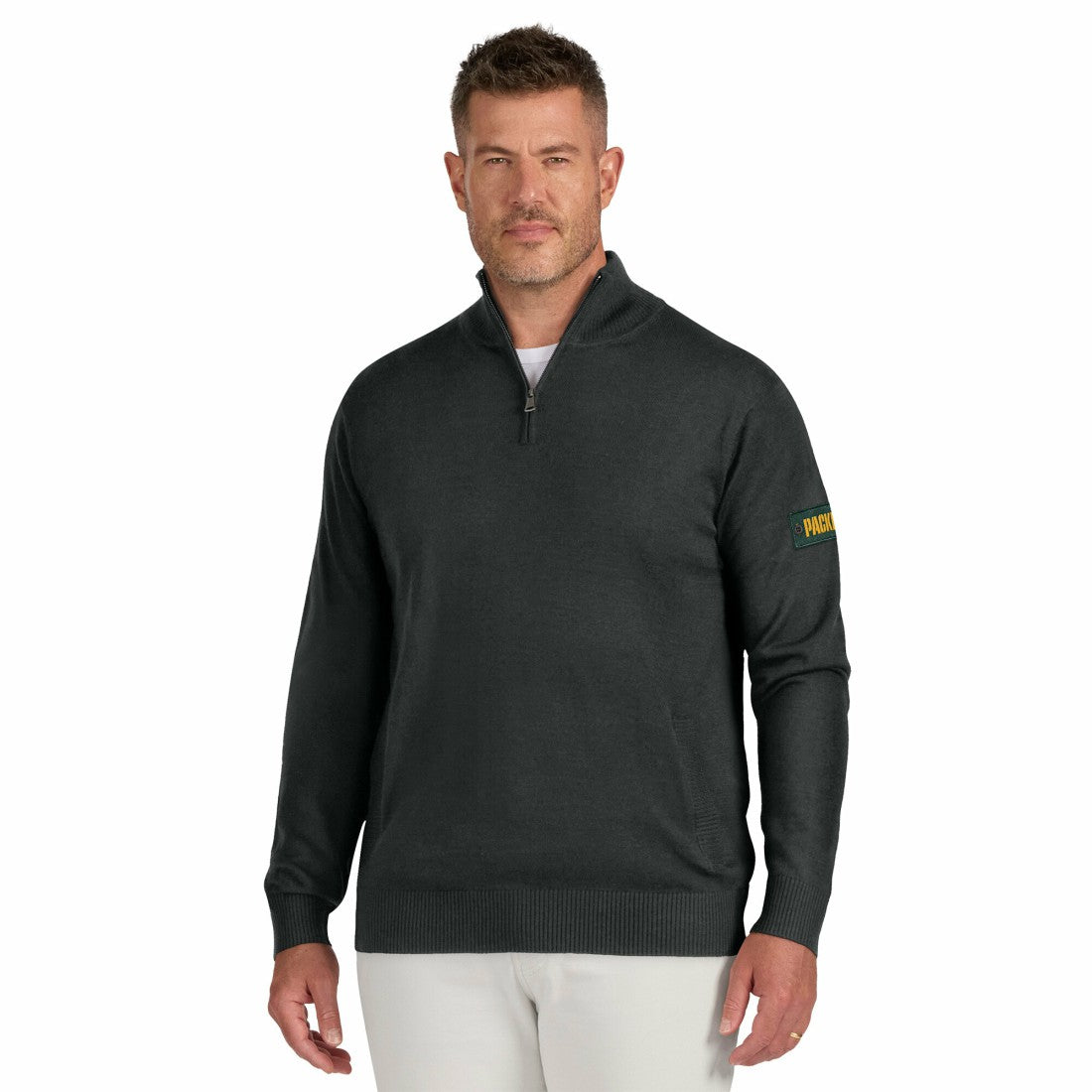 J. Palmer Franchise Quarter-Zip Sweater - Green Bay Packers