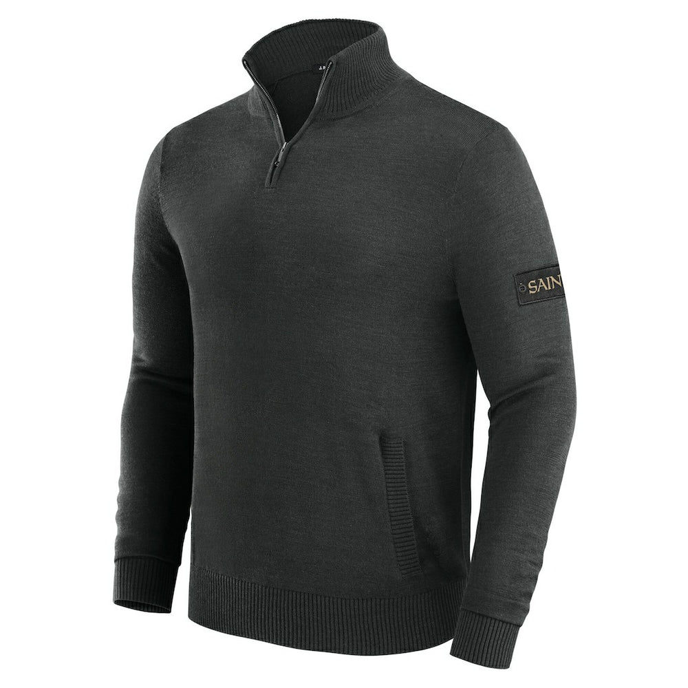 J. Palmer Franchise Quarter-Zip Sweater - New Orleans Saints