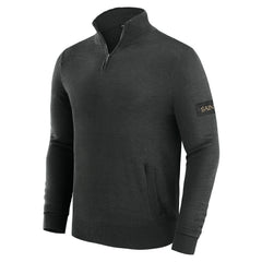 J. Palmer Franchise Quarter-Zip Sweater - New Orleans Saints