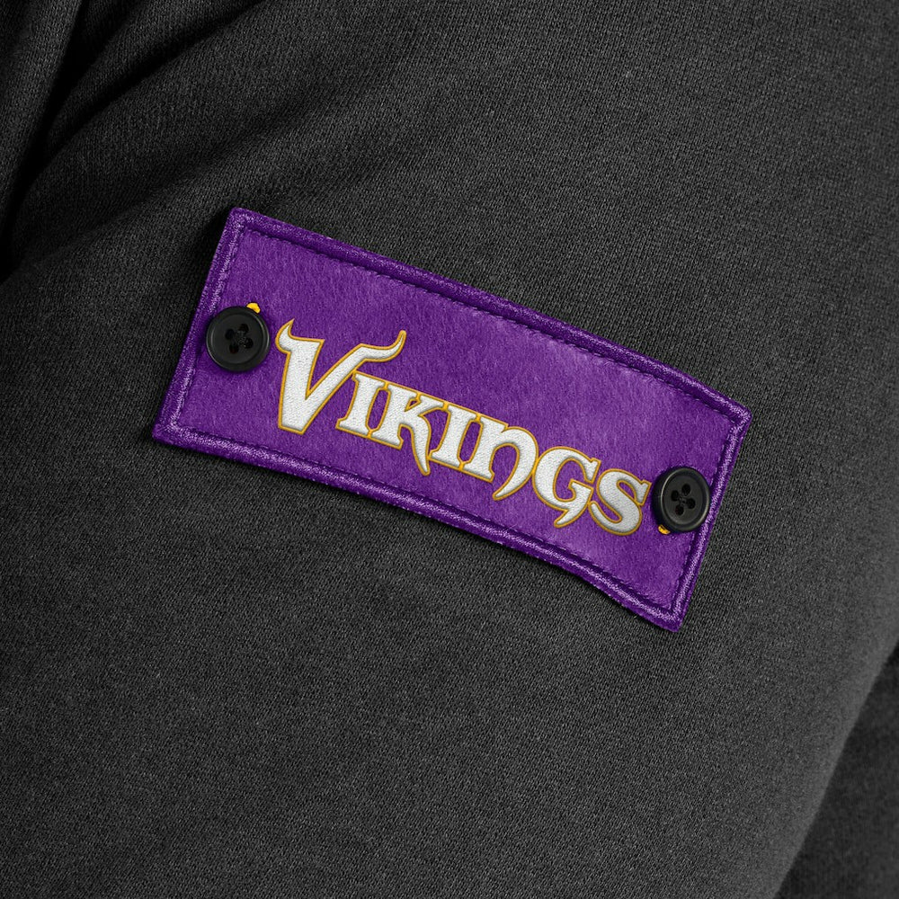J. Palmer QB1 Full-Zip Sweatshirt - Minnesota Vikings