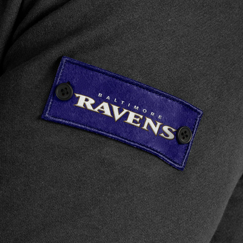 J. Palmer QB1 Full-Zip Sweatshirt - Baltimore Ravens
