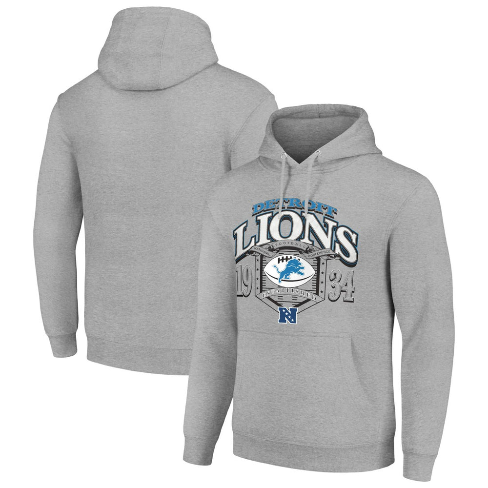Starter 80s Retro Pullover Hoodie - Detroit Lions