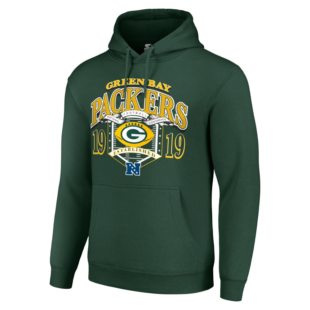 Starter 80s Retro Pullover Hoodie - Green Bay Packers