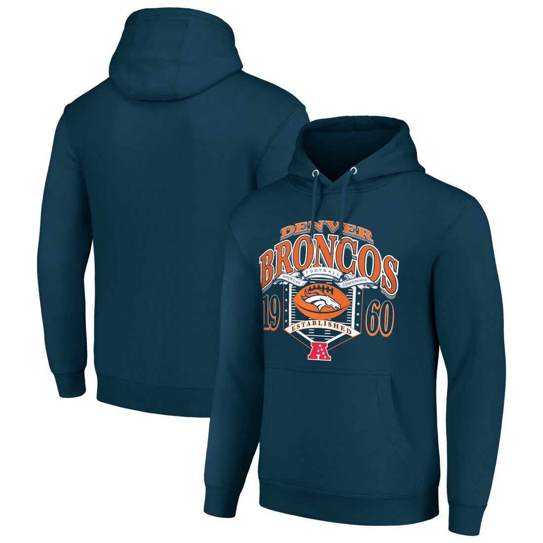 Starter 80s Retro Pullover Hoodie - Denver Broncos