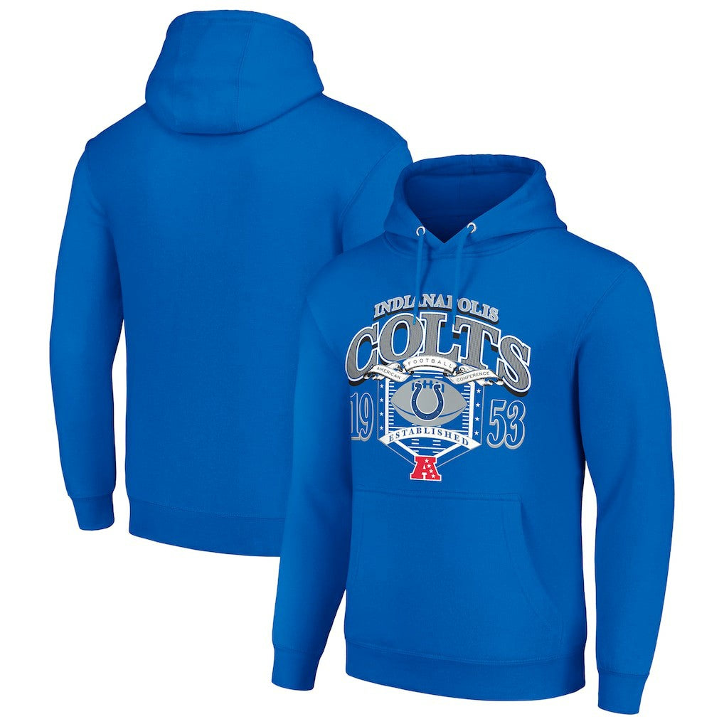 Starter 80s Retro Pullover Hoodie - Indianapolis Colts