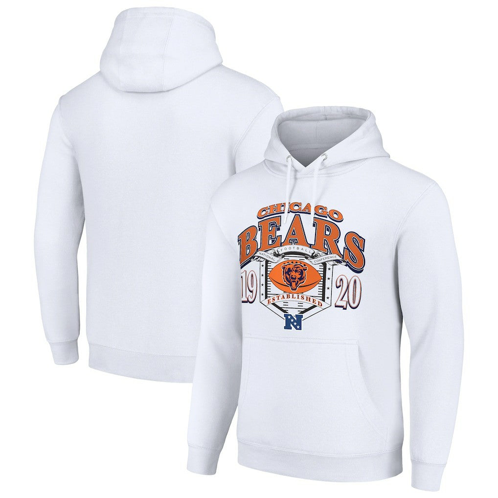 Starter 80s Retro Pullover Hoodie - Chicago Bears