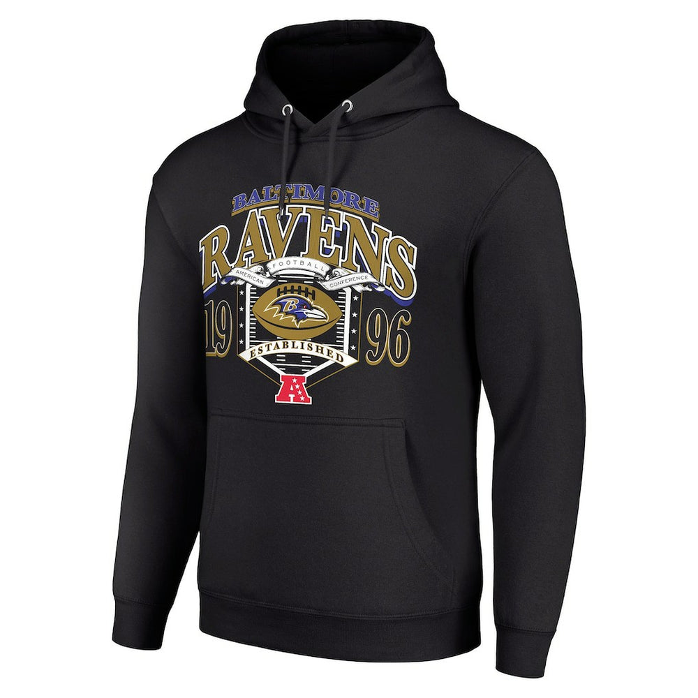 Starter 80s Retro Pullover Hoodie - Baltimore Ravens