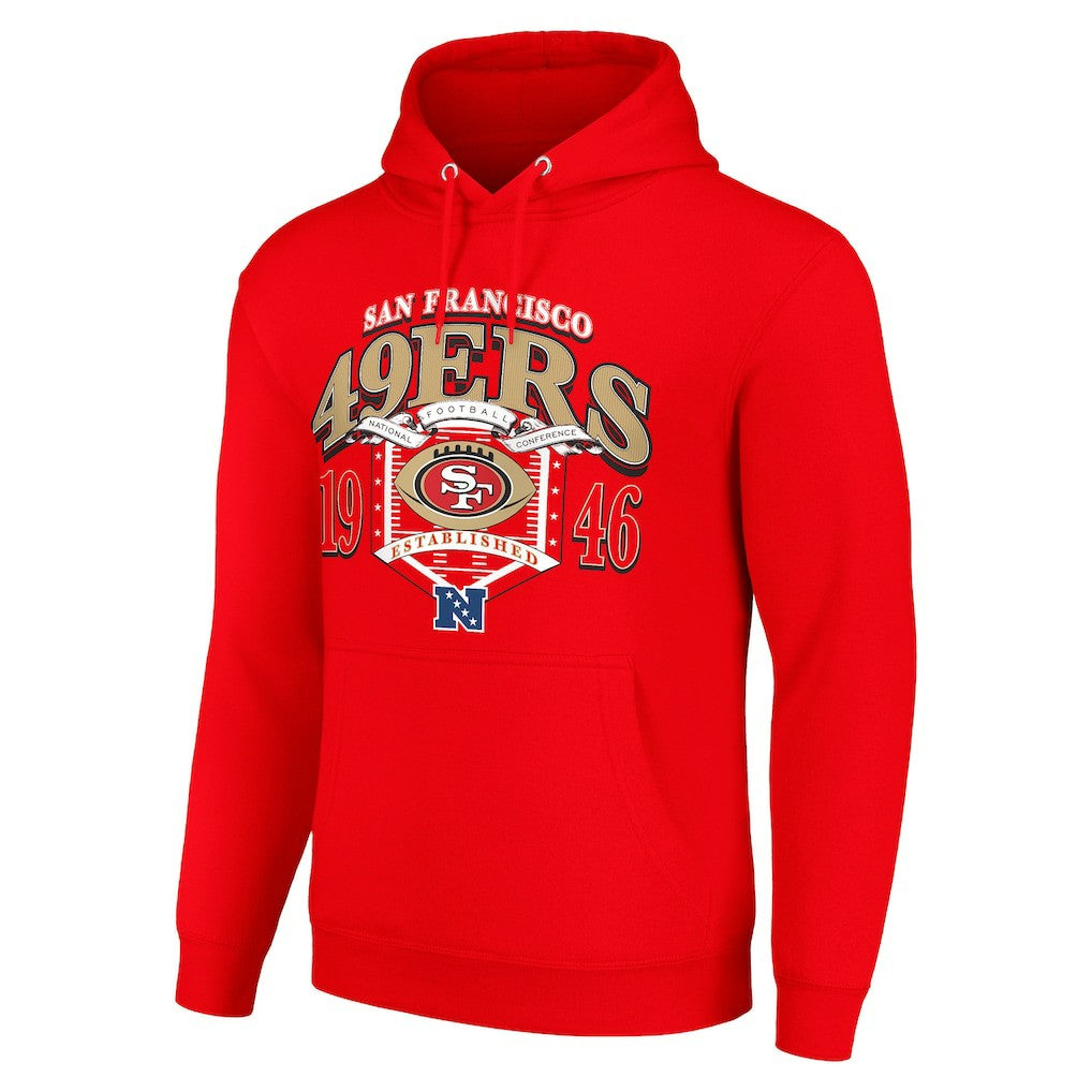 Starter 80s Retro Pullover Hoodie - San Francisco 49ers