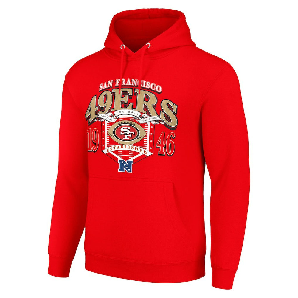 Starter 80s Retro Pullover Hoodie - San Francisco 49ers