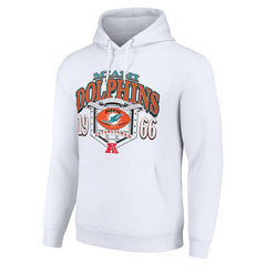 Starter 80s Retro Pullover Hoodie - Miami Dolphins