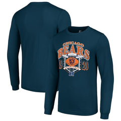 Starter Retro Long Sleeve Graphic T-Shirt - Chicago Bears