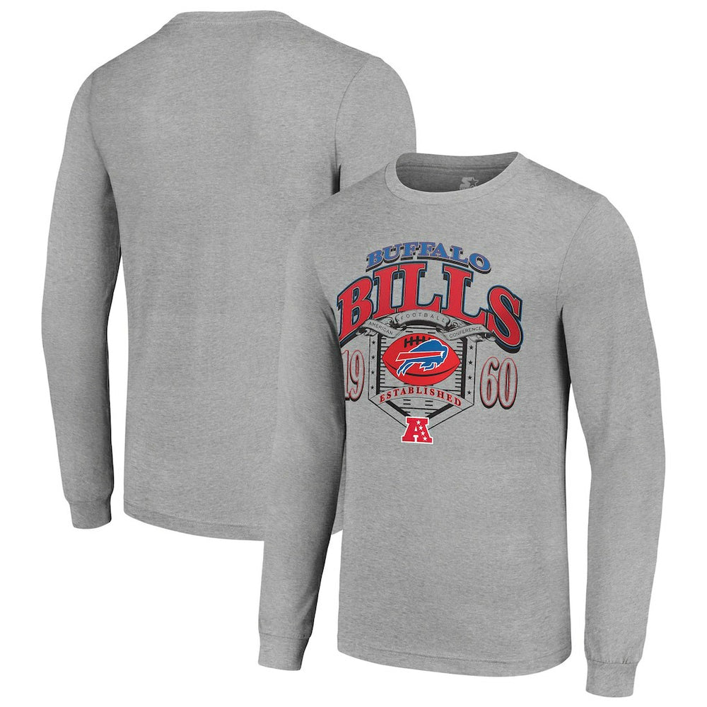 Starter Retro Long Sleeve Graphic T-Shirt - Buffalo Bills
