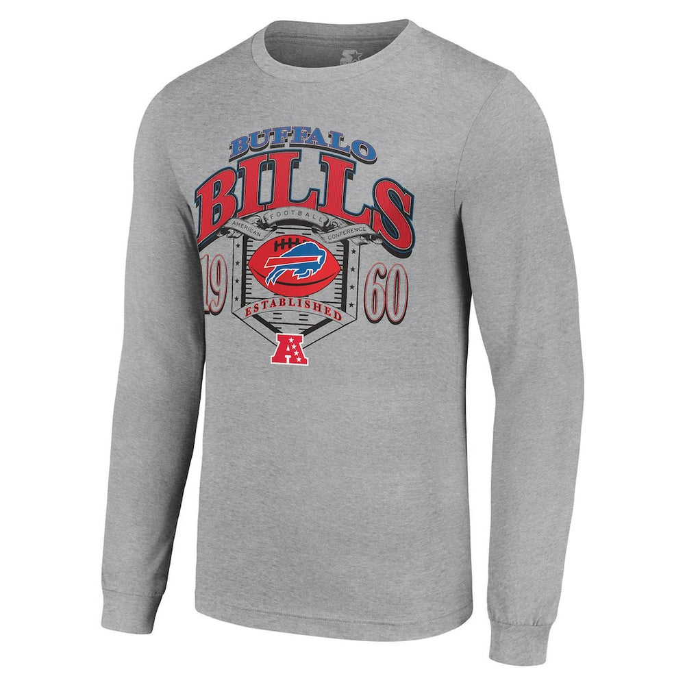 Starter Retro Long Sleeve Graphic T-Shirt - Buffalo Bills