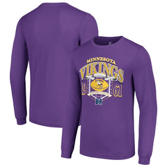 Starter Retro Long Sleeve Graphic T-Shirt - Minnesota Vikings
