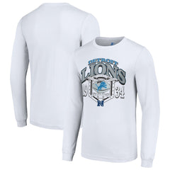 Starter Retro Long Sleeve Graphic T-Shirt - Detroit Lions