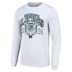 Starter Retro Long Sleeve Graphic T-Shirt - Detroit Lions