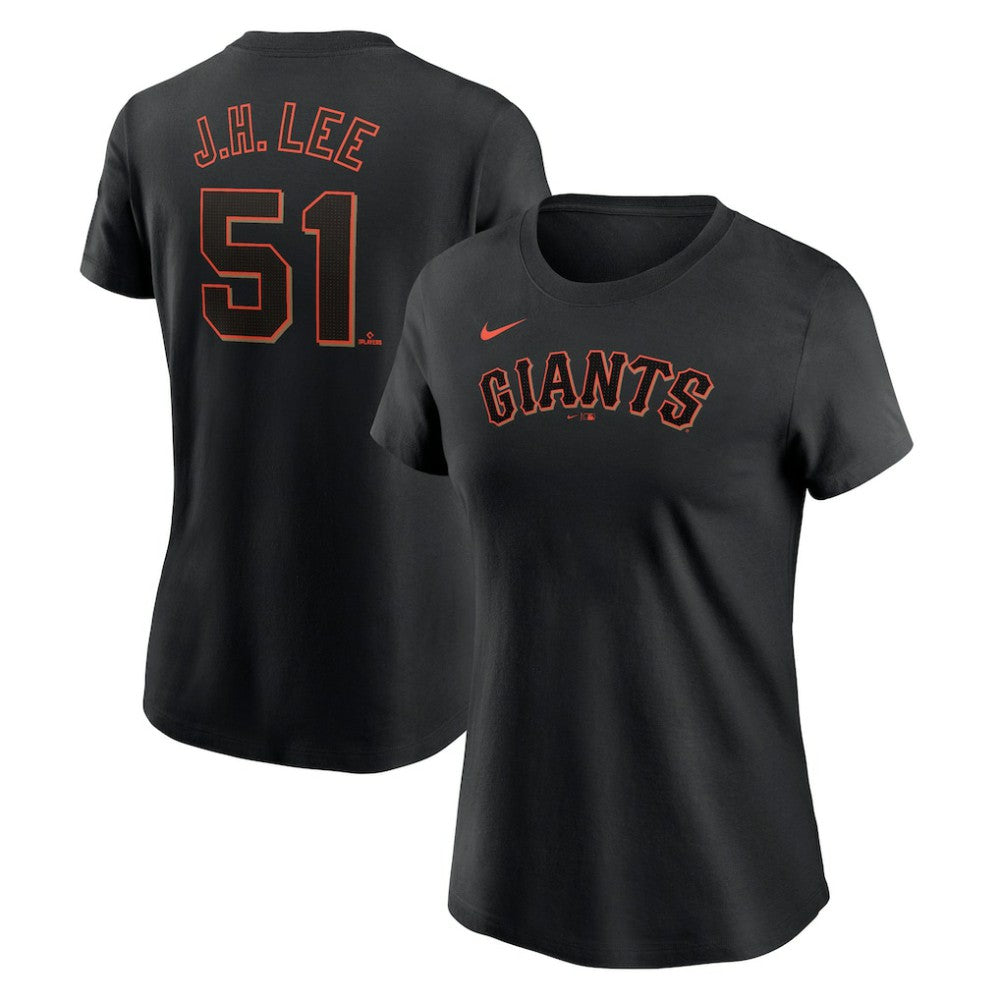 MLB Jung Hoo Lee San Francisco Giants Nike Women's Cooperstown Collection Fuse Name & Number T-Shirt