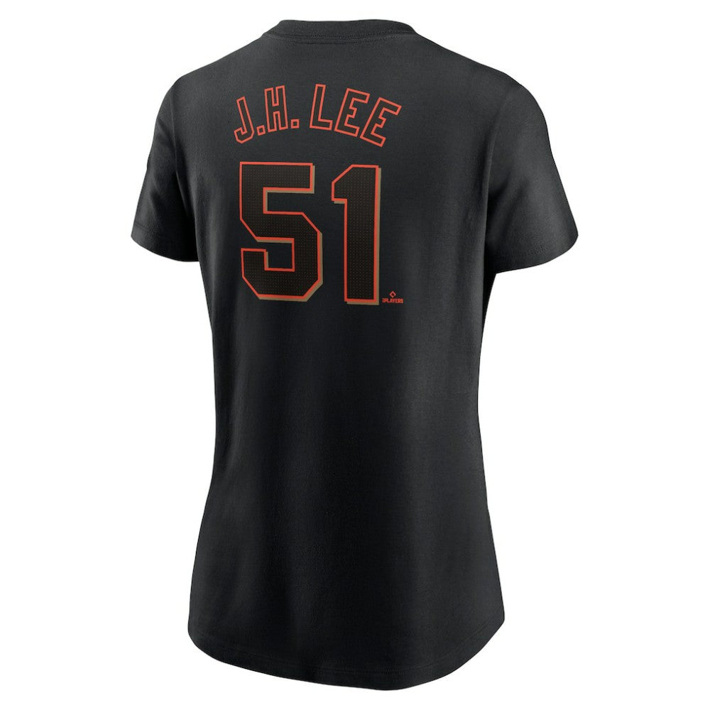 MLB Jung Hoo Lee San Francisco Giants Nike Women's Cooperstown Collection Fuse Name & Number T-Shirt
