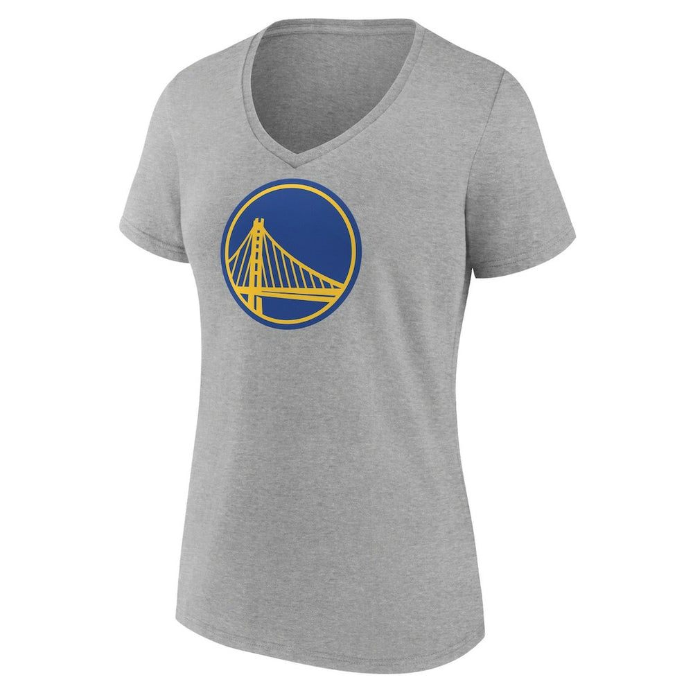 NBA Golden State Warriors Women's Primary Logo V-Neck T-Shirt