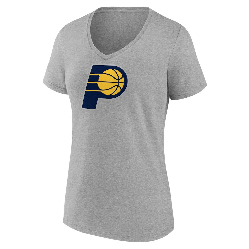 NBA Indiana Pacers Women's Primary Logo V-Neck T-Shirt
