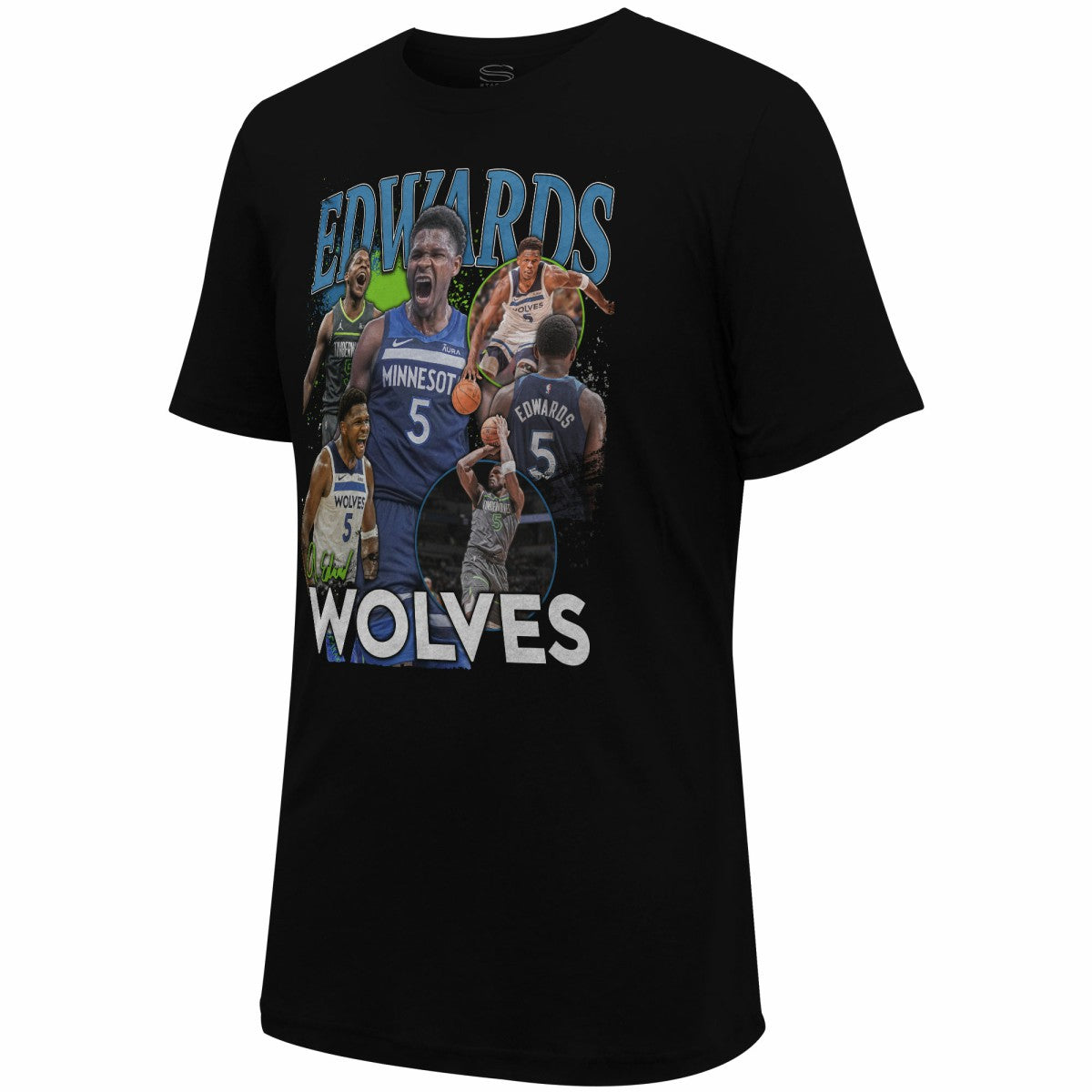NBA Anthony Edwards Minnesota Timberwolves Stadium Essentials Unisex Player Crossroads T-Shirt