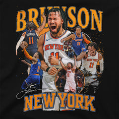 NBA Jalen Brunson New York Knicks Stadium Essentials Unisex Player Crossroads T-Shirt