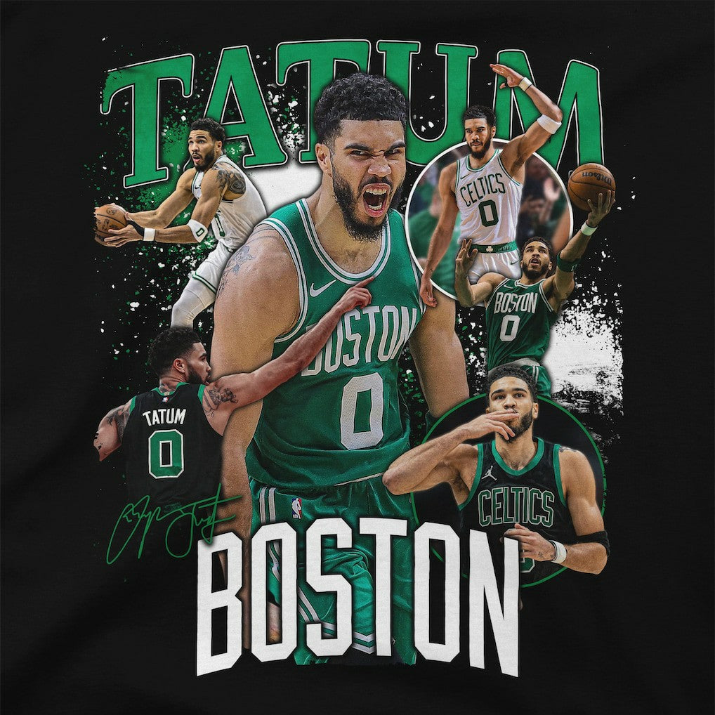 NBA Jayson Tatum Boston Celtics Stadium Essentials Unisex Player Crossroads T-Shirt