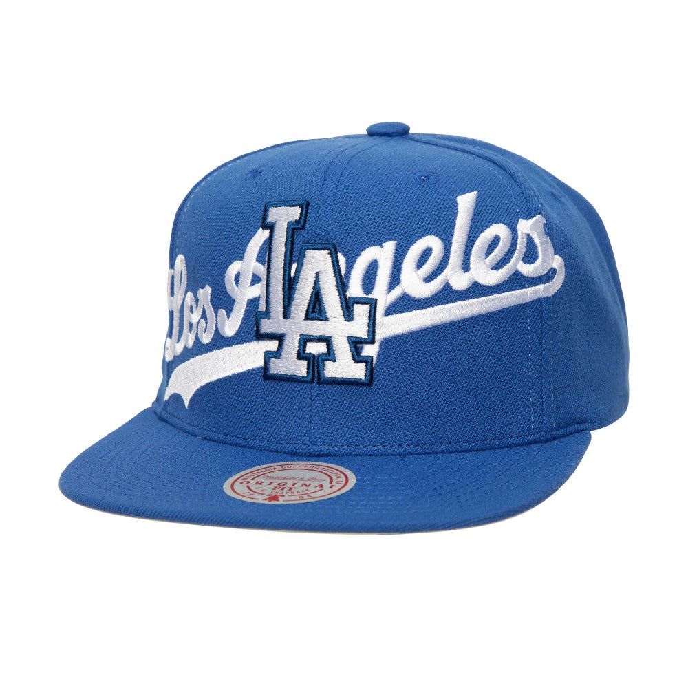 MLB Los Angeles Dodgers Mitchell & Ness Full Frontal Snapback Hat