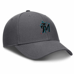 MLB Miami Marlins Nike Club Performance Adjustable Hat