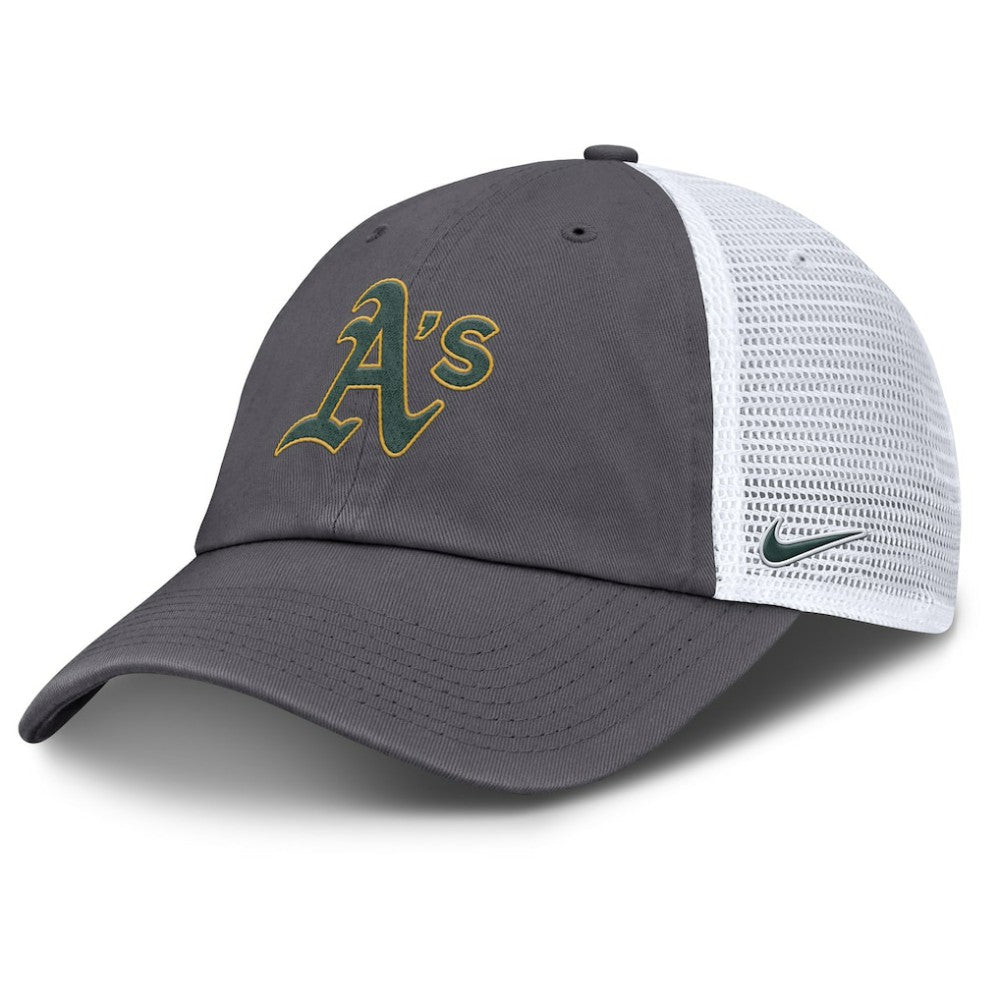 MLB Athletics Nike Adjustable Trucker Hat