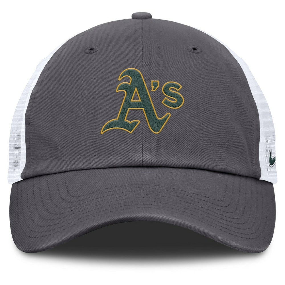 MLB Athletics Nike Adjustable Trucker Hat