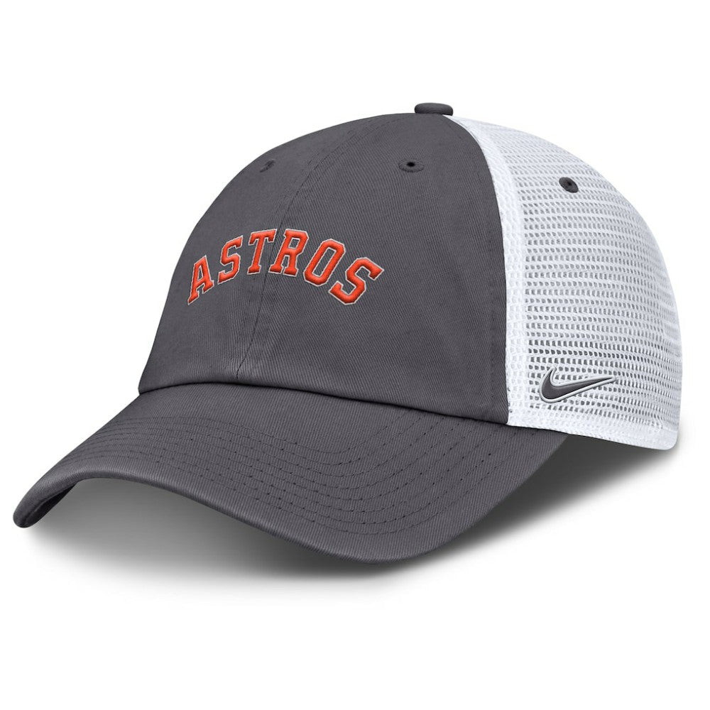 MLB Houston Astros Nike Wordmark Club Adjustable Trucker Hat