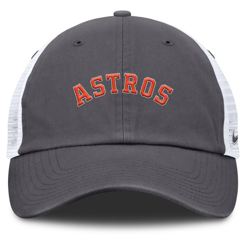 MLB Houston Astros Nike Wordmark Club Adjustable Trucker Hat