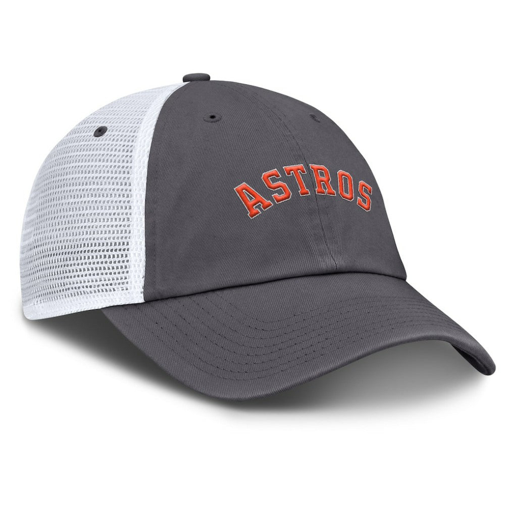 MLB Houston Astros Nike Wordmark Club Adjustable Trucker Hat
