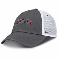 MLB Los Angeles Angels Nike Wordmark Club Adjustable Trucker Hat