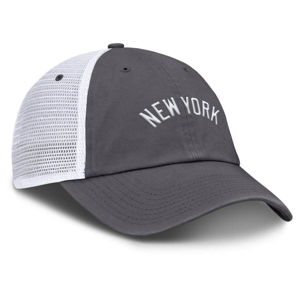 MLB New York Yankees Nike Wordmark Club Adjustable Trucker Hat