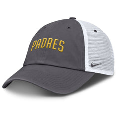 MLB San Diego Padres Nike Wordmark Club Adjustable Trucker Hat