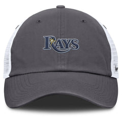 MLB Tampa Bay Rays Nike Wordmark Club Adjustable Trucker Hat