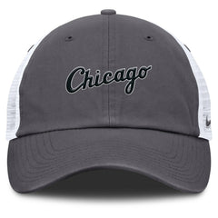 MLB Chicago White Sox Nike Wordmark Club Adjustable Trucker Hat