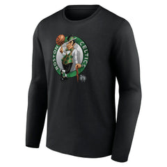 NBA Boston Celtics Midnight Mascot Long Sleeve T-Shirt