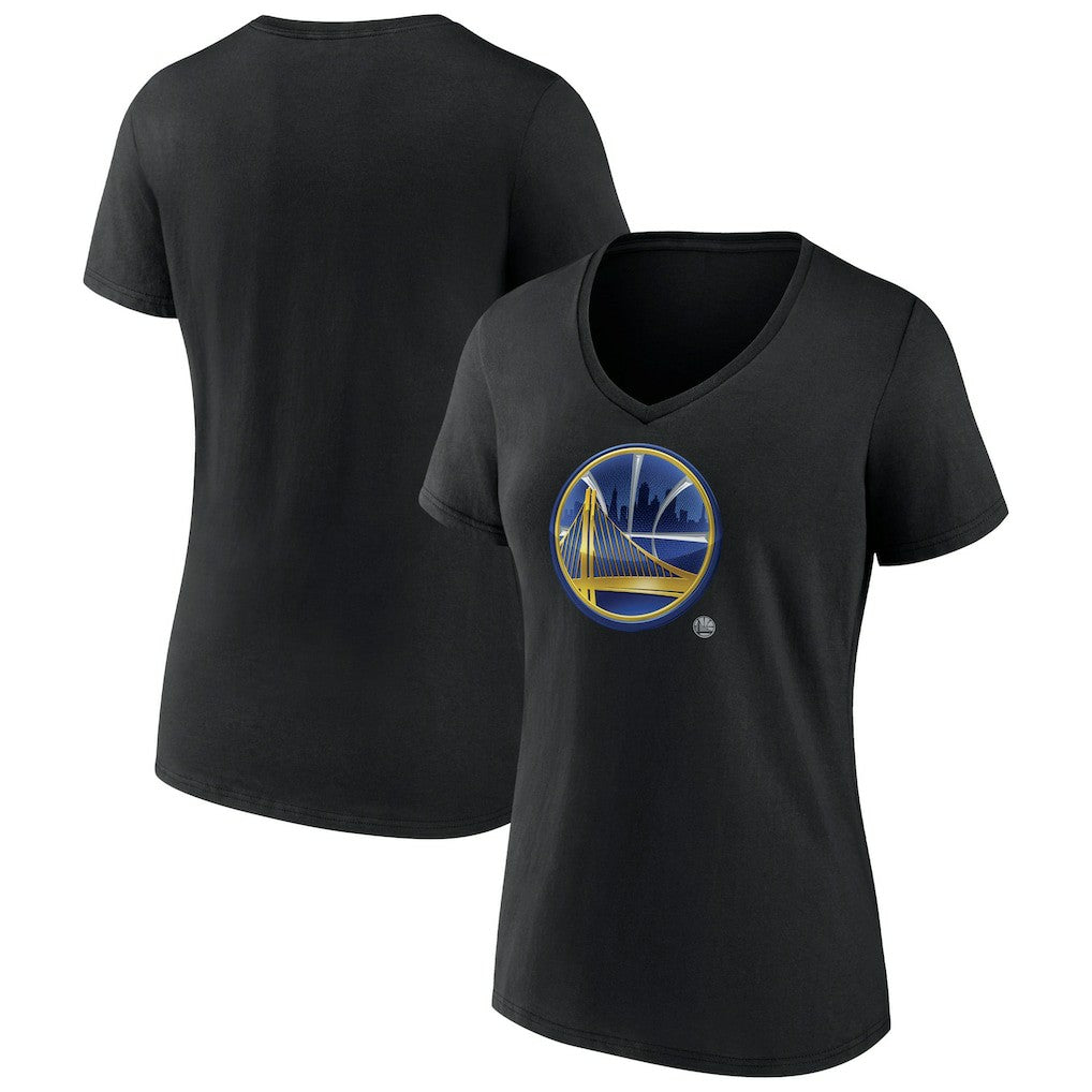 NBA Golden State Warriors Women's Midnight Mascot V-Neck T-Shirt sale