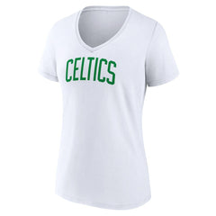 NBA Boston Celtics Women's Wordmark Home V-Neck T-Shirt