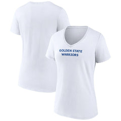 NBA Golden State Warriors Women's Wordmark Home V-Neck T-Shirt sale
