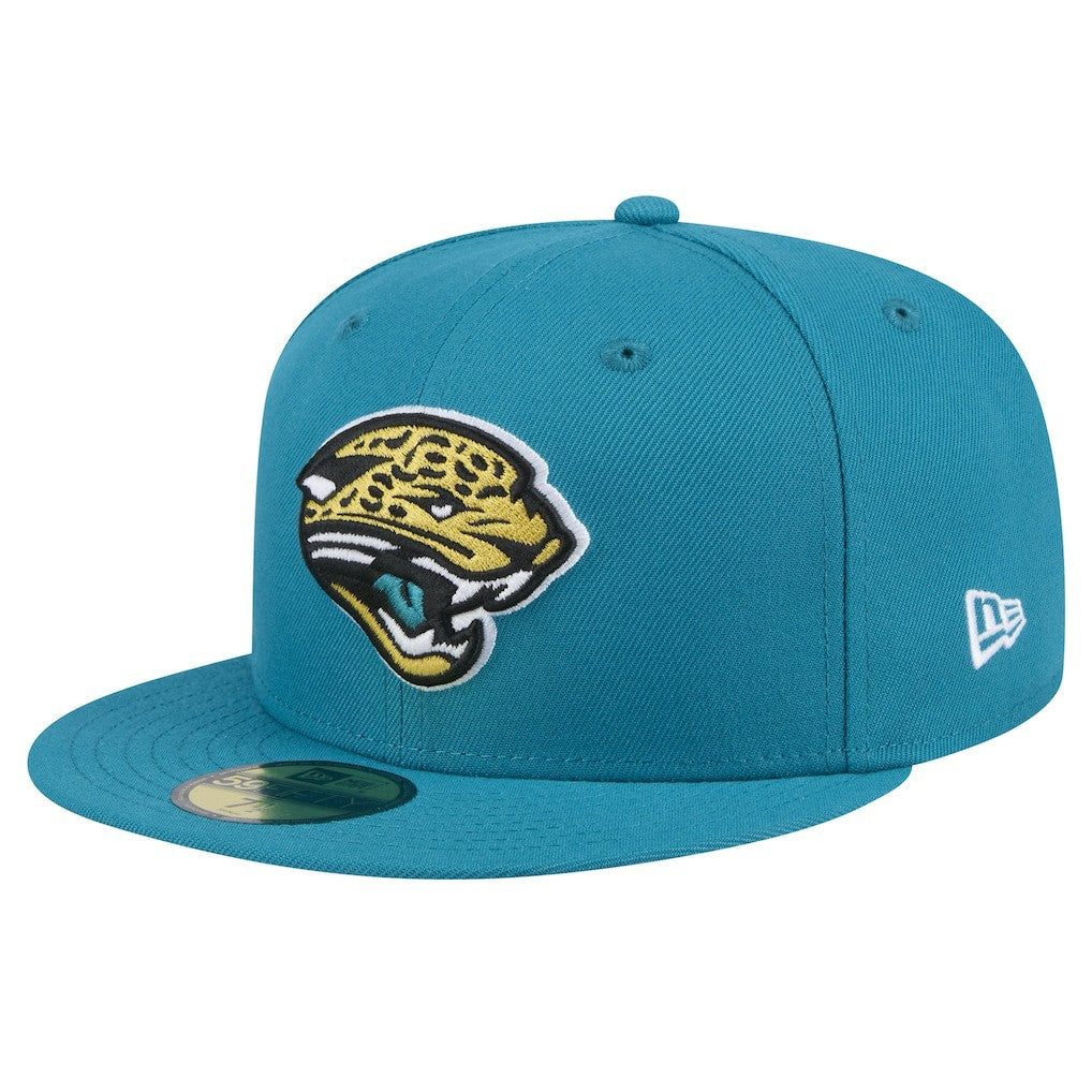 Throwback Logo Omaha 59FIFTY Fitted Hat - Jacksonville Jaguars