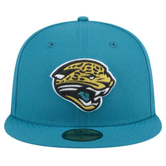 Throwback Logo Omaha 59FIFTY Fitted Hat - Jacksonville Jaguars