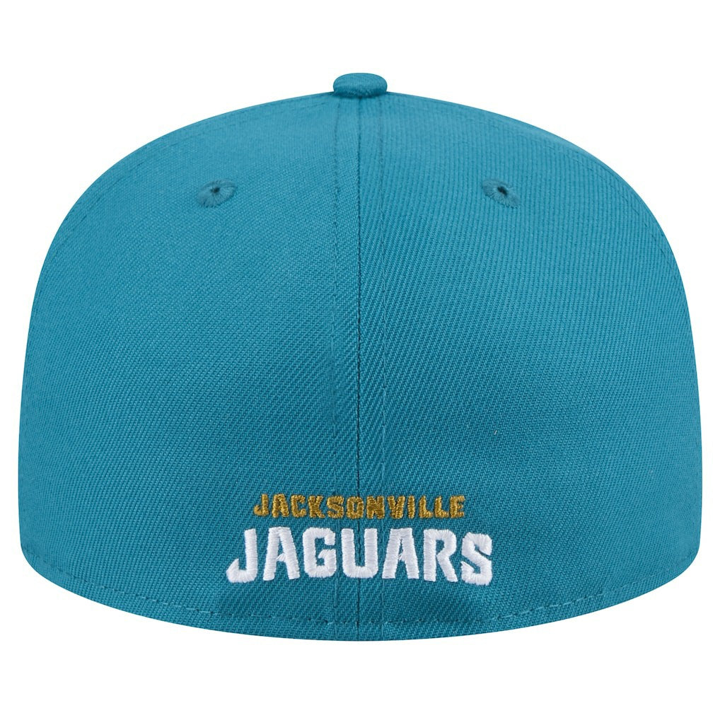 Throwback Logo Omaha 59FIFTY Fitted Hat - Jacksonville Jaguars